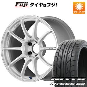 【パンク保証付】【新品国産5穴114.3車】 夏タイヤ ホイール4本セット 225/45R18 ニットー NT555 G2 ヨコハマ アドバンレーシング RSIII 18インチ｜fujidesignfurniture