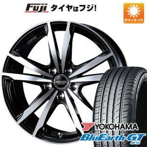 【新品国産5穴114.3車】 夏タイヤ ホイール4本セット 225/45R18 ヨコハマ ブルーアー...