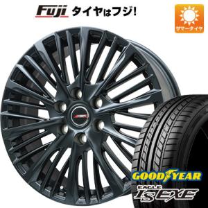 【新品国産5穴114.3車】 夏タイヤ ホイール４本セット 225/45R18 グッドイヤー イーグ...