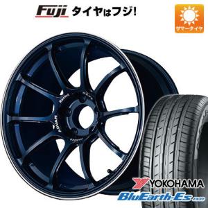 【新品国産5穴114.3車】 夏タイヤ ホイール4本セット 225/45R18 ヨコハマ ブルーアー...