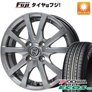 【新品 軽自動車】夏タイヤ ホイール4本セット 165/55R14 ヨコハマ エコス ES31 ビッ...