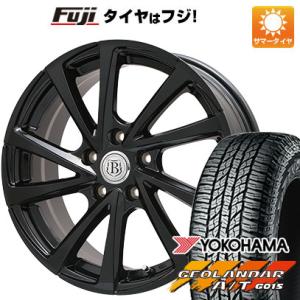 【新品国産5穴114.3車】 夏タイヤ ホイール4本セット 225/50R18 ヨコハマ ジオランダー A/T G015 RBL ブランドル E04B 18インチ｜fujidesignfurniture