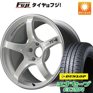 【新品国産5穴114.3車】 夏タイヤ ホイール4本セット 225/50R18 ダンロップ エナセーブ EC204 ヨコハマ アドバンレーシング TC4 18インチ｜fujidesignfurniture