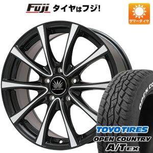 【新品国産5穴114.3車】 夏タイヤ ホイール4本セット 205/65R16 トーヨー オープンカントリー A/T EX ブランドル KF25BP 16インチ｜fujidesignfurniture