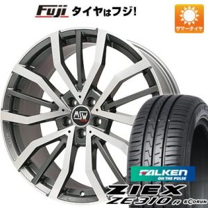 【新品国産5穴114.3車】 夏タイヤ ホイール4本セット 225/55R18 ファルケン ジークス ZE310R エコラン（限定） MSW by OZ Racing MSW 49 18インチ｜fujidesignfurniture