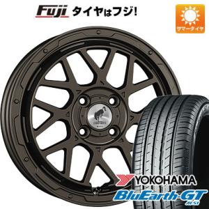 【新品国産4穴100車】 夏タイヤ ホイール4本セット 185/60R16 ヨコハマ ブルーアース ...