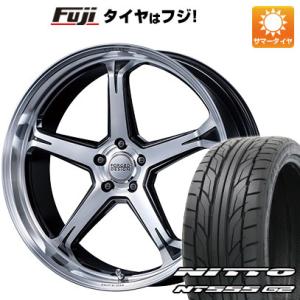 【パンク保証付】【新品国産5穴114.3車】 夏タイヤ ホイール4本セット 235/35R20 ニットー NT555 G2 エムズスピード FORGEDデザイン 888 20インチ｜fujidesignfurniture