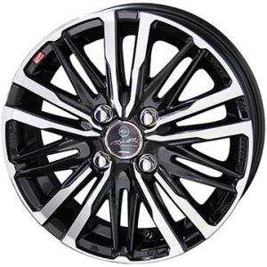 【新品国産4穴100車】 夏タイヤ ホイール4本セット 195/50R16 ミレバー スポーツマクロ MA349（限定） 共豊 スマック クレスト 16インチ｜fujidesignfurniture