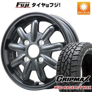 【新品 軽自動車】夏タイヤ ホイール4本セット 165/60R15 グリップマックス マッドレイジR...