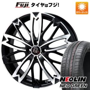 【新品 軽自動車】夏タイヤ ホイール4本セット 165/40R16 ネオリン ネオグリーン(限定) ...