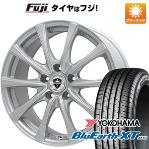 【新品国産5穴114.3車】 夏タイヤ ホイール4本セット 215/60R16 ヨコハマ ブルーアース XT AE61 ブランドル KF25 16インチ｜fujidesignfurniture