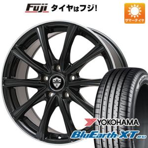 【新品国産5穴114.3車】 夏タイヤ ホイール4本セット 215/60R16 ヨコハマ ブルーアース XT AE61 ブランドル ER16B 16インチ｜fujidesignfurniture