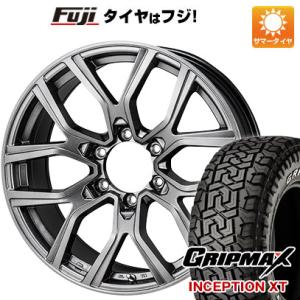 【新品国産6穴139.7車】 夏タイヤ ホイール4本セット 285/60R18 グリップマックス インセプション X/T RWL(限定2021年製) モンツァ カゼラH301 18インチ｜fujidesignfurniture