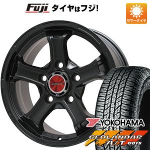 【新品】ランクル200 夏タイヤ ホイール4本セット 285/60R18 ヨコハマ ジオランダー A/T G015 RBL ビッグウエイ B-MUD K(マットブラック) トヨタ車専用 18インチ｜fujidesignfurniture