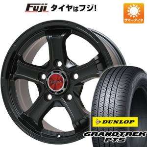 【新品】ランクル200 夏タイヤ ホイール4本セット 285/60R18 ダンロップ グラントレック PT5 ビッグウエイ B-MUD K(マットブラック) トヨタ車専用 18インチ｜fujidesignfurniture