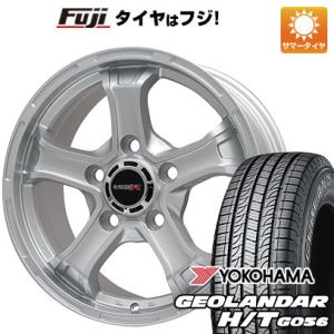 【新品】ランクル200 夏タイヤ ホイール4本セット 285/60R18 ヨコハマ ジオランダー H/T G056 ビッグウエイ B-MUD K(シルバー) トヨタ車専用 18インチ｜fujidesignfurniture