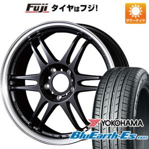 【新品国産4穴100車】 夏タイヤ ホイール4本セット 205/40R17 ヨコハマ ブルーアース ES32 コーセイ K-1レーシング レヴ 17インチ｜fujidesignfurniture