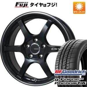 【新品国産4穴100車】 夏タイヤ ホイール４本セット 205/45R17 BFグッドリッチ(フジ専売) g-FORCE フェノム T/A レアマイスター CS-V6  17インチ｜fujidesignfurniture