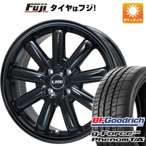 【新品国産4穴100車】 夏タイヤ ホイール４本セット 205/45R17 BFグッドリッチ(フジ専売) g-FORCE フェノム T/A レアマイスター LMG MOS-9  17インチ｜fujidesignfurniture