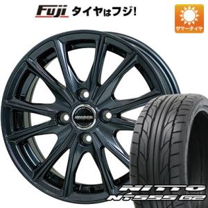 【パンク保証付き】【新品国産4穴100車】 夏タイヤ ホイール４本セット 205/45R17 ニット...