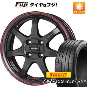 【新品国産5穴114.3車】 夏タイヤ ホイール4本セット 205/45R17 ピレリ パワジー ホットスタッフ クロススピード ハイパーエディションCR7 17インチ