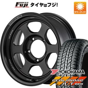 【新品】ジムニー 夏タイヤ ホイール４本セット 185/85R16 ヨコハマ ジオランダー A/T G015 WL/RBL レイズ VOLK TE37XT FOR J UL 16インチ｜fujidesignfurniture