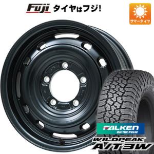 【新品】ジムニー 夏タイヤ ホイール4本セット 175/80R16 ファルケン ワイルドピーク A/T3W レアマイスター LMG OFF-STYLE 2 (マットブラック) 16インチ｜fujidesignfurniture