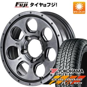 【新品】ジムニー 夏タイヤ ホイール4本セット 185/85R16 ヨコハマ ジオランダー A/T ...