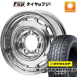 【新品】ジムニー 夏タイヤ ホイール4本セット 175/80R16 ダンロップ グラントレック AT...