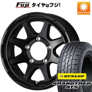 【新品】ジムニー 夏タイヤ ホイール4本セット 175/80R16 ダンロップ グラントレック AT...