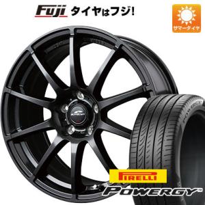 【新品国産5穴114.3車】 夏タイヤ ホイール４本セット 205/55R17 ピレリ パワジー MID シュナイダー スタッグ ストロングガンメタ 17インチ｜fujidesignfurniture