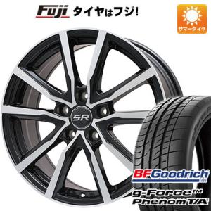 【新品国産5穴114.3車】 夏タイヤ ホイール４本セット 215/50R17 BFグッドリッチ(フジ専売) g-FORCE フェノム T/A ブランドル N52BP 17インチ｜fujidesignfurniture