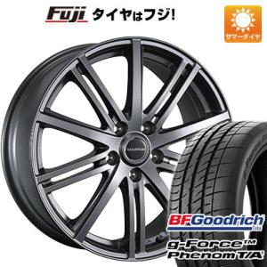 【新品国産5穴114.3車】 夏タイヤ ホイール４本セット 215/50R17 BFグッドリッチ(フジ専売) g-FORCE フェノム T/A ブリヂストン バルミナ BR10 17インチ｜fujidesignfurniture