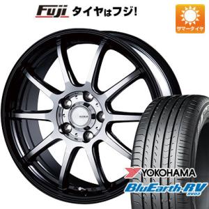 【パンク保証付き】【新品国産5穴114.3車】 夏タイヤ ホイール４本セット 215/50R17 ヨコハマ ブルーアース RV-03 インターミラノ インフィニティ F10 17インチ｜fujidesignfurniture