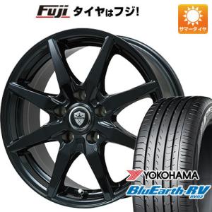 【パンク保証付き】【新品国産5穴114.3車】 夏タイヤ ホイール４本セット 215/60R17 ヨ...