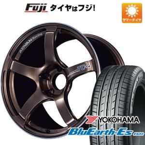 【新品国産5穴114.3車】 夏タイヤ ホイール4本セット 225/50R17 ヨコハマ ブルーアース ES32 ヨコハマ アドバンレーシング TC4 17インチ｜fujidesignfurniture