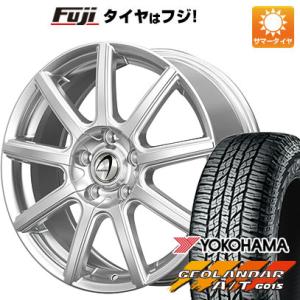 【新品国産5穴114.3車】 夏タイヤ ホイール4本セット 225/60R17 ヨコハマ ジオランダー A/T G015 RBL テクノピア アルテミス NS9 17インチ｜fujidesignfurniture