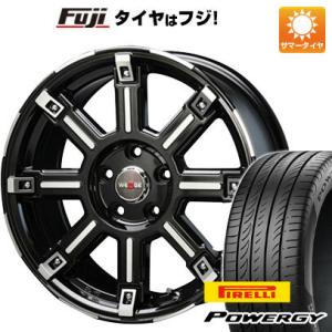 【新品国産5穴114.3車】 夏タイヤ ホイール4本セット 225/60R17 ピレリ パワジー ブ...