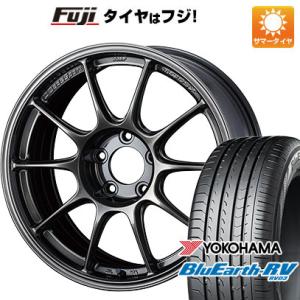 【パンク保証付】【新品国産5穴114.3車】 夏タイヤ ホイール4本セット 225/60R17 ヨコハマ ブルーアース RV-03 ウェッズ ウェッズスポーツ TC-105X 17インチ｜fujidesignfurniture