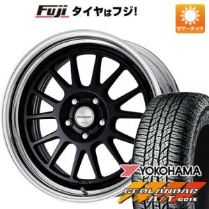 【新品国産5穴114.3車】 夏タイヤ ホイール4本セット 225/60R17 ヨコハマ ジオランダー A/T G015 OWL/RBL ワーク シーカー FX 17インチ｜fujidesignfurniture