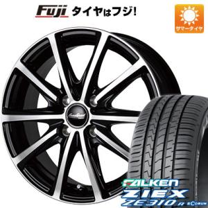 【新品国産4穴100車】 夏タイヤ ホイール4本セット 185/55R15 ファルケン ジークス Z...