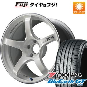 【新品国産5穴114.3車】 夏タイヤ ホイール4本セット 225/55R17 ヨコハマ ブルーアース GT AE51 ヨコハマ アドバンレーシング TC4 17インチ｜fujidesignfurniture