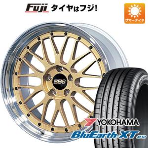 【新品国産5穴114.3車】 夏タイヤ ホイール４本セット 225/55R17 ヨコハマ ブルーアース XT AE61 BBS JAPAN LM 17インチ｜fujidesignfurniture