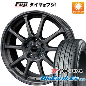 【新品国産5穴114.3車】 夏タイヤ ホイール４本セット 225/55R17 ヨコハマ ブルーアース ES32 テクノピア カリテス S316 17インチ｜fujidesignfurniture