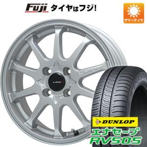 【新品国産4穴100車】 夏タイヤ ホイール4本セット 175/65R15 ダンロップ エナセーブ RV505 レアマイスター LMスポーツLM-10R 15インチ｜fujidesignfurniture