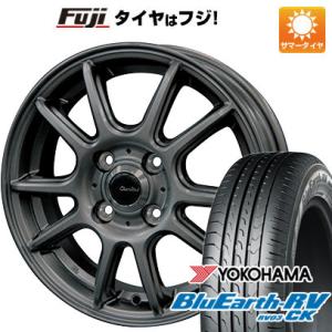 【パンク保証付き】【新品国産4穴100車】 夏タイヤ ホイール４本セット 175/65R15 ヨコハ...