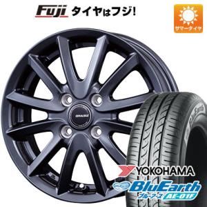 【新品国産4穴100車】 夏タイヤ ホイール４本セット 175/65R15 ヨコハマ ブルーアース AE-01F コーセイ クレイシズ VS6【限定】 15インチ｜fujidesignfurniture