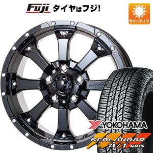 【新品】輸入車用 ラングラー 夏タイヤ ホイール4本セット 245/75R17 ヨコハマ ジオランダー A/T G015 OWL/RBL MKW MK-46 17インチ｜fujidesignfurniture