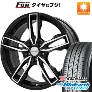 【新品】輸入車用 ボルボ（V40） 夏タイヤ ホイール4本セット 205/55R16 ヨコハマ ブルーアース AE-01F ユーロテック ガヤ エリージ 16インチ｜fujidesignfurniture