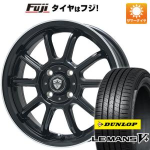 【新品国産4穴100車】 夏タイヤ ホイール4本セット 185/60R15 ダンロップ ルマン V+(ファイブプラス) BRANDLE V15BP 15インチ｜fujidesignfurniture